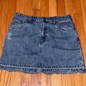 Free People Denim Skirt